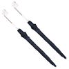 vidaXL &Omicron;&mu;&pi;&rho;έ&lambda;&alpha; &mu;&epsilon; &kappa;&lambda;&iota;&pi; 2 pcs &Sigma;&kappa;&omicron;ύ&rho;&omicron; &mu;&pi;&lambda;&epsilon; &Oslash; 105 x 86 &epsilon;&kappa;