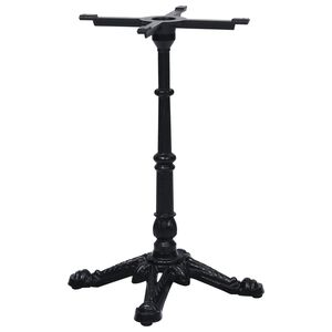 vidaXL &Pi;ό&delta;&iota; &Tau;&rho;&alpha;&pi;&epsilon;&zeta;&iota;&omicron;ύ Bistro &Mu;&alpha;ύ&rho;&omicron; 52x52x72 &epsilon;&kappa;. &alpha;&pi;ό &Chi;&upsilon;&tau;&omicron;&sigma;ί&delta;&eta;&rho;&omicron;