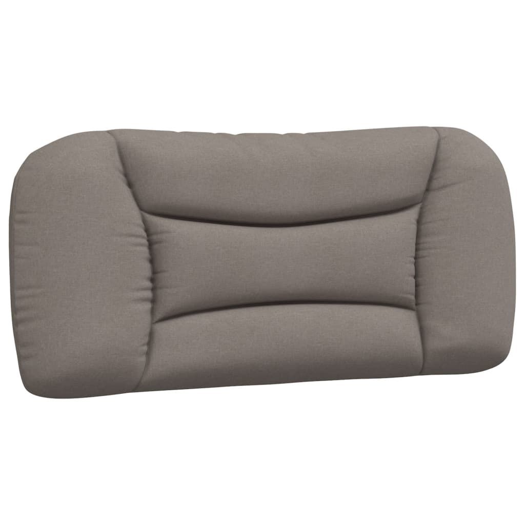 vidaXL Μαξιλάρι για Κεφαλάρι Taupe 90 εκ. Υφασμάτινο