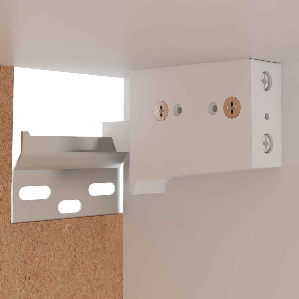 vidaXL Ντουλάπι Κρεμαστό Lyon Γυαλιστερό Γκρι 29,5x31x60εκ. από