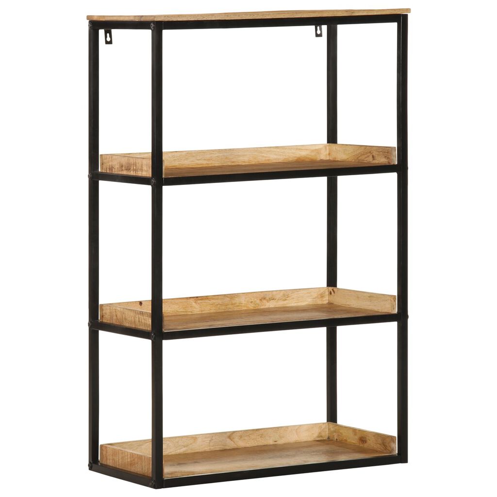 vidaXL Βιβλιοθήκη 70x35x110 εκ. Μασίφ Ξύλο Χοντρό Μάνγκο