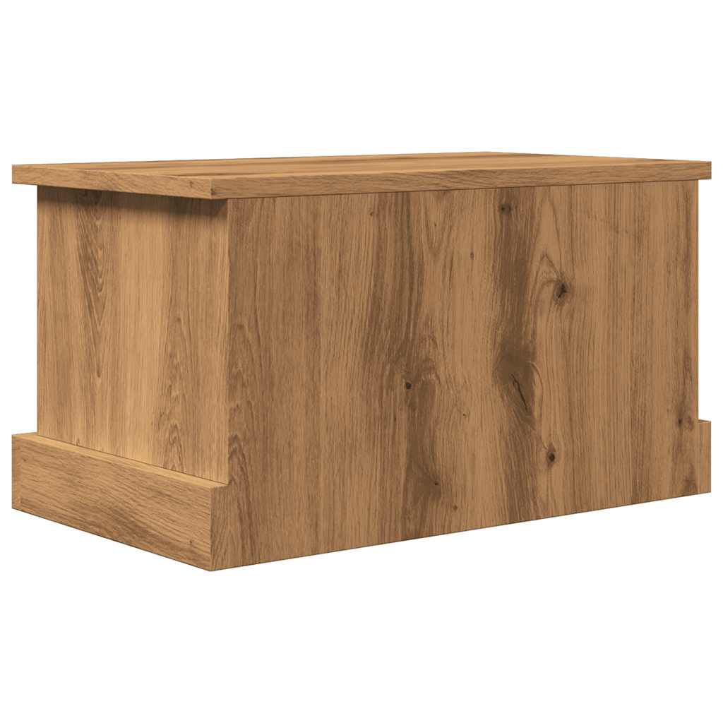 vidaXL Κουτί Αποθήκευσης Αρτισιανή Δρυς 30x50x28 εκ. Επεξ.Ξύλο