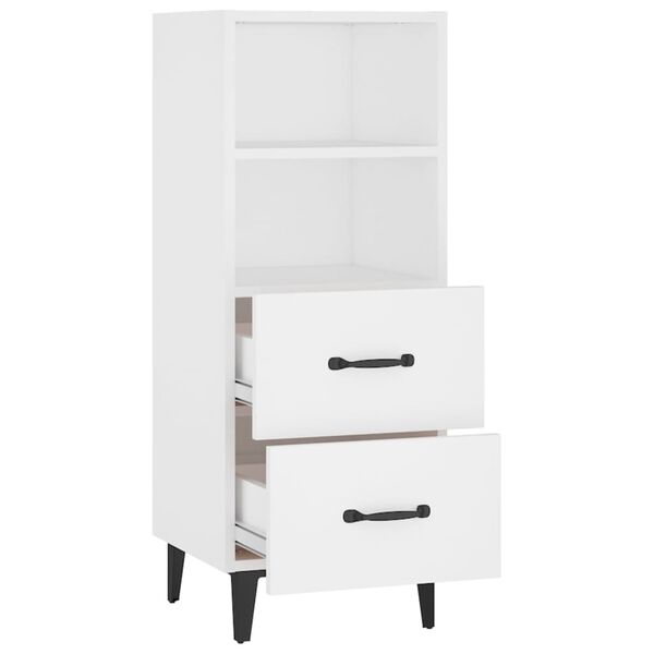 vidaXL Ντουλάπι Λευκό 34,5 x 34 x 90 εκ. από Επεξεργασμένο Ξύλο