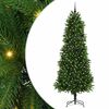 vidaXL Χριστουγεννιάτικο Δέντρο με 300 LED με βάση Πράσινο 240 cm PE