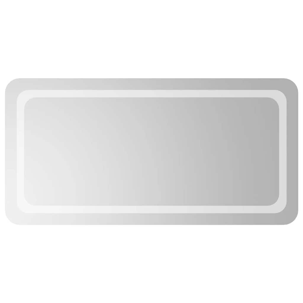 vidaXL Καθρέφτης Μπάνιου με LED 100x50 εκ.