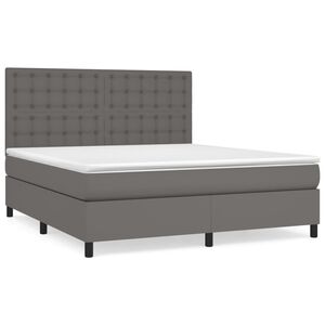 vidaXL &Kappa;&rho;&epsilon;&beta;ά&tau;&iota; Boxspring &mu;&epsilon; &Sigma;&tau;&rho;ώ&mu;&alpha; &Gamma;&kappa;&rho;&iota; 160x200&epsilon;&kappa;. &alpha;&pi;ό &Sigma;&upsilon;&nu;&theta;&epsilon;&tau;&iota;&kappa;ό &Delta;έ&rho;&mu;&alpha;