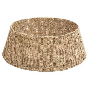 vidaXL Κολάρο Χριστουγεννιάτικου Δέντρου Καφέ 60 x 60 x 22 εκ