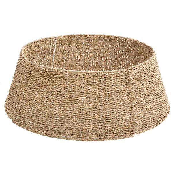 vidaXL Κολάρο Χριστουγεννιάτικου Δέντρου Καφέ 60 x 60 x 22 εκ