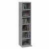 vidaXL Έπιπλο για CD Γκρι Sonoma 21x20x88 εκ. από Επεξεργασμένο Ξύλο