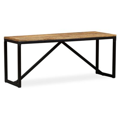 vidaXL Πάγκος 110 x 35 x 45 εκ. από Μασίφ Ξύλο Μάνγκο