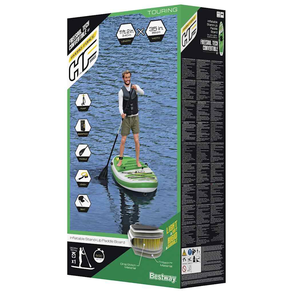 Bestway Hydro-Force Σανίδα SUP Freesoul Tech Convertible 340x89x15 εκ.