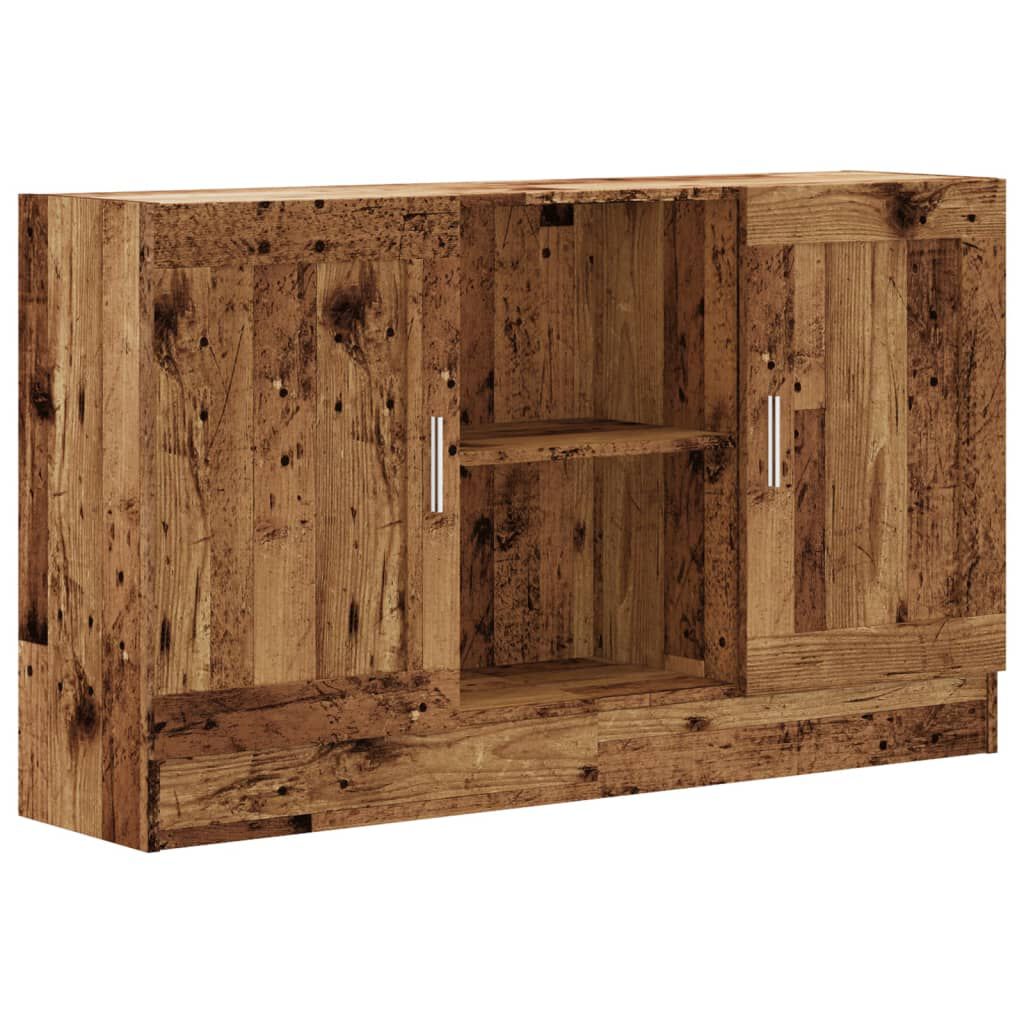 vidaXL Μπουφές Όψη Παλαιού Ξύλου 120x30,5x70 εκ. Επεξεργασμένο Ξύλο