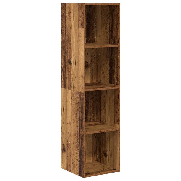 vidaXL 2 pcs Παλιό ξύλο 37 x 37 x 142.5 εκ Επεξεργασμένο ξύλο