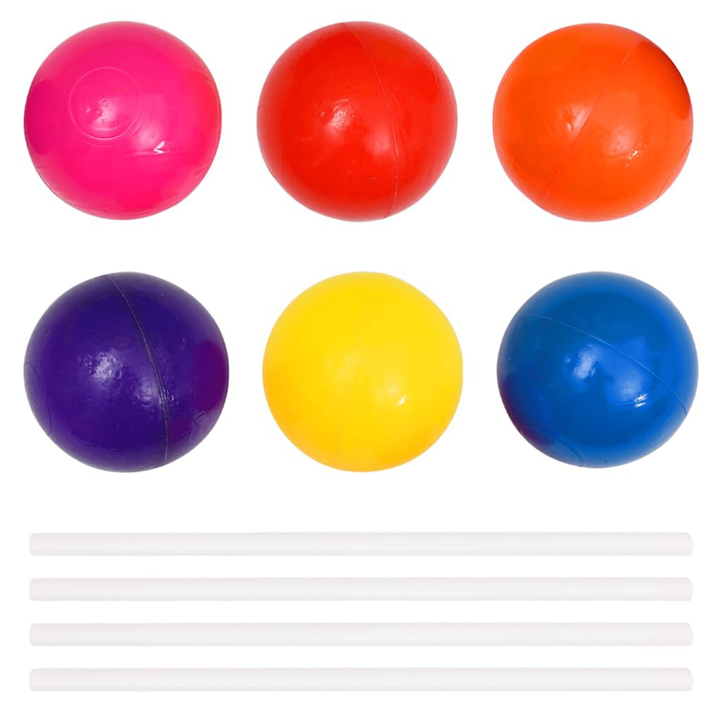 vidaXL Πισίνα με Μπάλες για Παιδιά 75 x 75 x 32 εκ. με 300 Μπάλες
