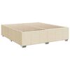 vidaXL &Kappa;&rho;&epsilon;&beta;ά&tau;&iota; Boxspring &mu;&epsilon; &Sigma;&tau;&rho;ώ&mu;&alpha; &Kappa;&rho;&epsilon;&mu; 180x200 &epsilon;&kappa;. &Upsilon;&phi;&alpha;&sigma;&mu;ά&tau;&iota;&nu;&omicron;