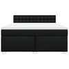 vidaXL &Kappa;&rho;&epsilon;&beta;ά&tau;&iota; Boxspring &mu;&epsilon; &Sigma;&tau;&rho;ώ&mu;&alpha; &Mu;&alpha;ύ&rho;&omicron; 180x200 &epsilon;&kappa;. &Upsilon;&phi;&alpha;&sigma;&mu;ά&tau;&iota;&nu;&omicron;