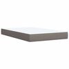 vidaXL &Kappa;&rho;&epsilon;&beta;ά&tau;&iota; Boxspring &mu;&epsilon; &Sigma;&tau;&rho;ώ&mu;&alpha; Taupe 120x190 &epsilon;&kappa;. &Upsilon;&phi;&alpha;&sigma;&mu;ά&tau;&iota;&nu;&omicron;