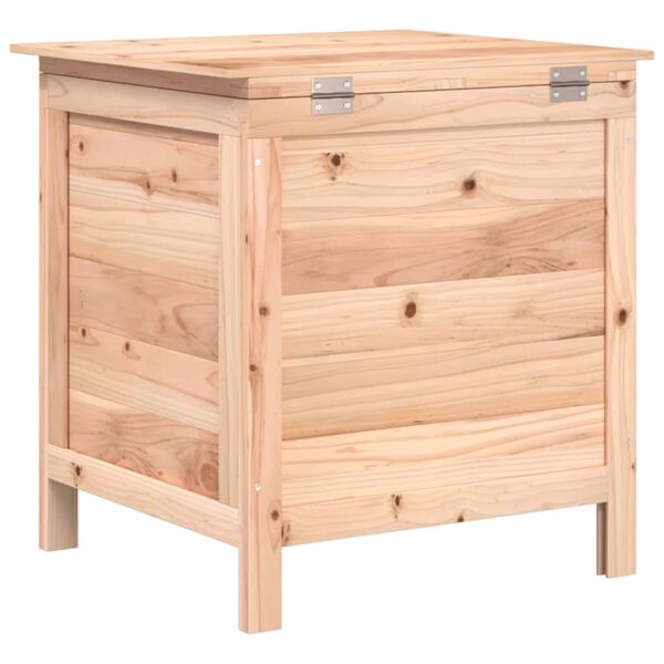 vidaXL Μπαούλο Αποθήκευσης Κήπου 50x49x56,5 εκ. από Μασίφ Ξύλο Ελάτης