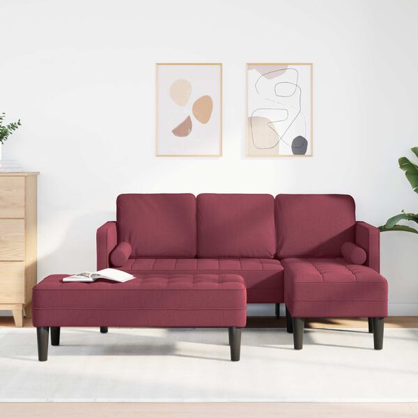 vidaXL &Sigma;&epsilon;&tau; &Kappa;&alpha;&nu;&alpha;&pi;έ &mu;&epsilon; &mu;&alpha;&xi;&iota;&lambda;ά&rho;&iota; 2 pcs &Kappa;ό&kappa;&kappa;&iota;&nu;&omicron; &Pi;&omicron;&lambda;&upsilon;&epsilon;&sigma;&tau;έ&rho;&alpha;&sigmaf;