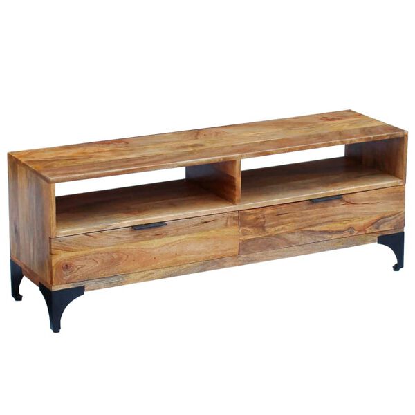 vidaXL Έπιπλο Τηλεόρασης 120 x 35 x 45 εκ. από Ξύλο Μάνγκο
