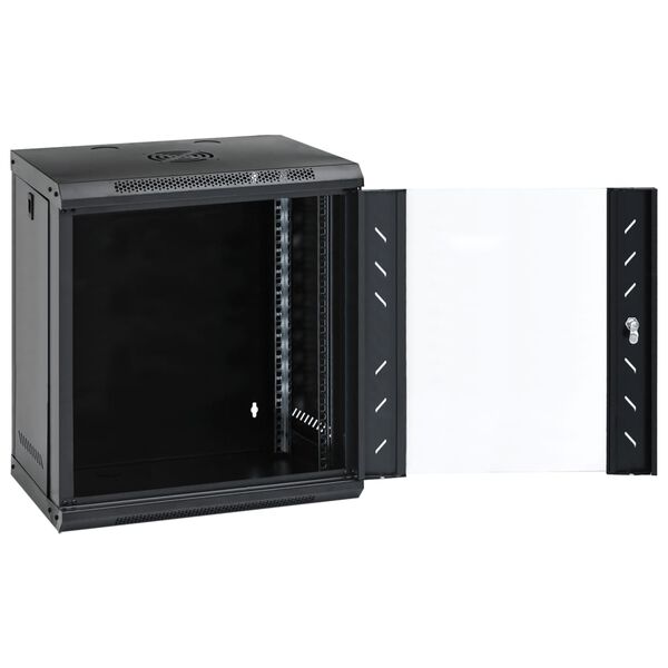 vidaXL Καμπίνα Δικτύου Επιτοίχια 12U 19'' IP20 53x40x60 εκ.