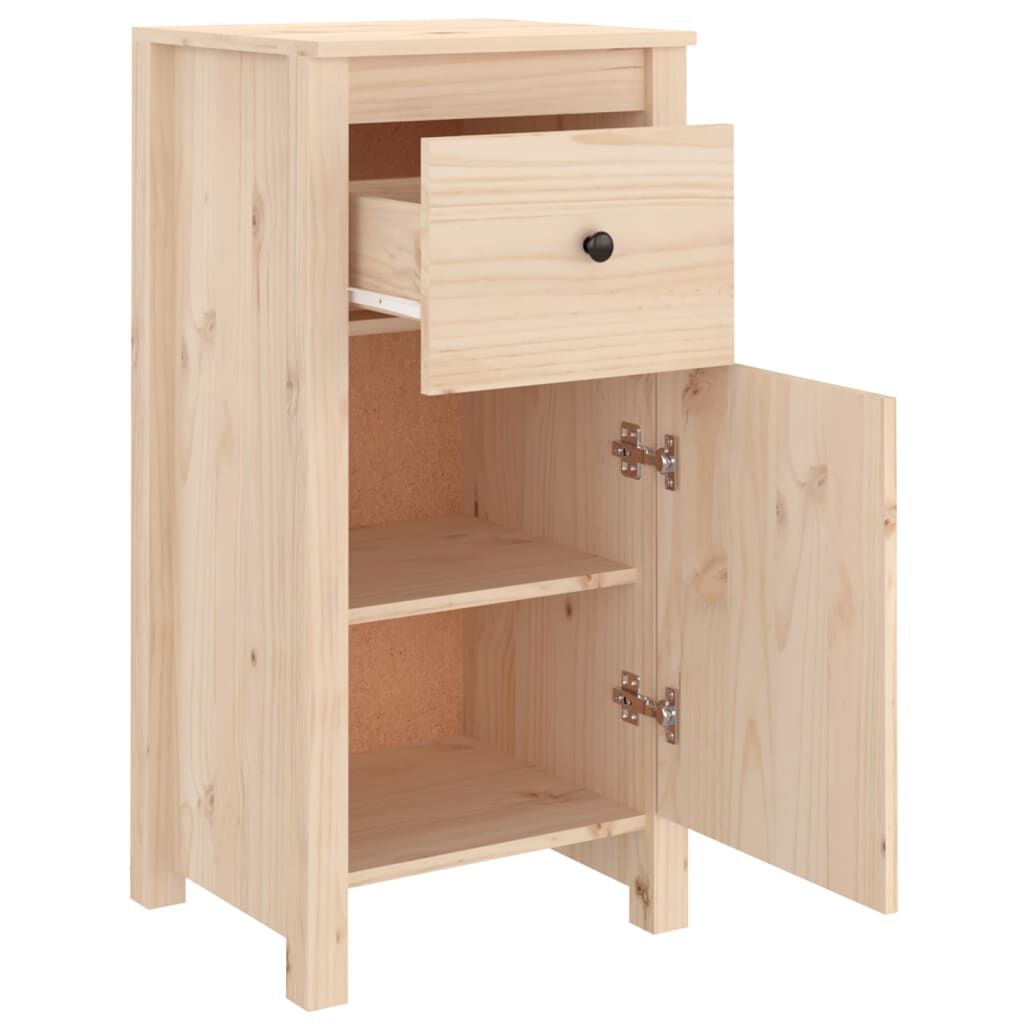 vidaXL Ντουλάπι 40 x 35 x 80 εκ. από Μασίφ Ξύλο Πεύκου