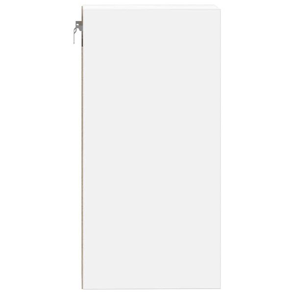 vidaXL κρεμαστό ντουλάπι Riga Λευκό 30x29,5x60 cm Ξύλινη κατασκευή