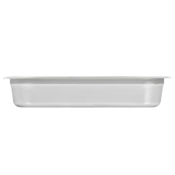 vidaXL Λεκάνες Gastronorm 4 τεμ. GN 1/1 100 χιλ. από Ανοξείδωτο Ατσάλι