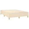vidaXL &Kappa;&rho;&epsilon;&beta;ά&tau;&iota; Boxspring &mu;&epsilon; &Sigma;&tau;&rho;ώ&mu;&alpha; &Kappa;&rho;&epsilon;&mu; 140x190 &epsilon;&kappa;. &Upsilon;&phi;&alpha;&sigma;&mu;ά&tau;&iota;&nu;&omicron;