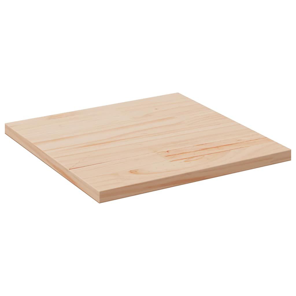 vidaXL Επιφάνεια Τραπεζιού Τετράγωνη 50x50x2,5 εκ. Μασίφ Ξύλο Πεύκου