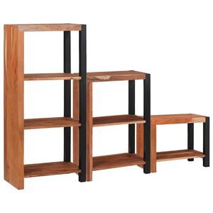 vidaXL &Rho;ά&phi;&iota; &Beta;&iota;&beta;&lambda;ί&omega;&nu; 6 &epsilon;&pi;ί&pi;&epsilon;&delta;&alpha; 3 &tau;&mu;&chi;. 50 x 30 x 110 &epsilon;&kappa; &Kappa;&alpha;&phi;έ