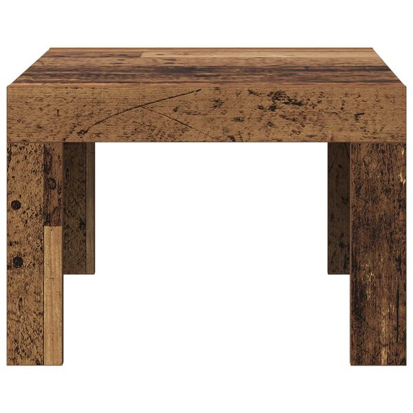 vidaXL Τραπεζάκι σαλονιού Παλιό ξύλο 50 x 50 x 35 cm