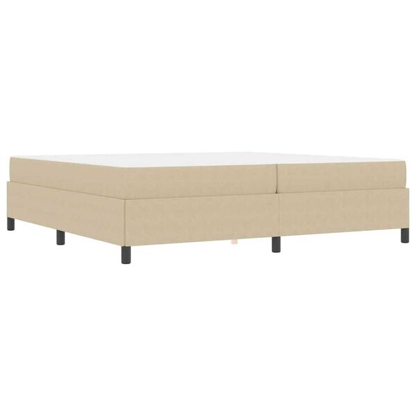 vidaXL Σκελετός Κρεβατιού Ανοιχτό γκρι 200 x 200 cm Βελούδο