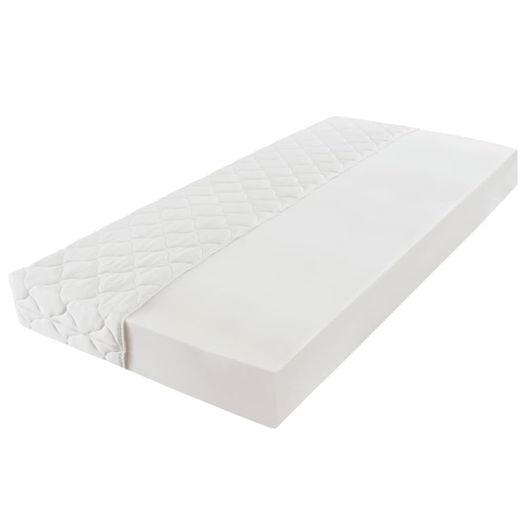 vidaXL Στρώμα 200 x 120 x 17 εκ. με Προστατευτική Πλενόμενη Θήκη