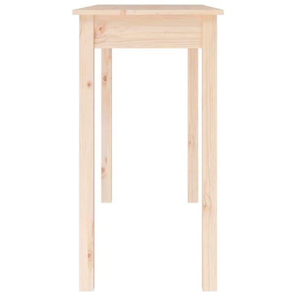 vidaXL Τραπέζι Κονσόλα 110 x 40 x 75 εκ. από Μασίφ Ξύλο Πεύκου