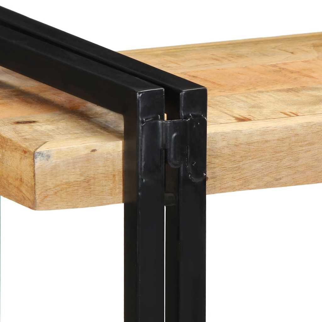 vidaXL Ράφι τοίχου 70x33x35 cm Στερεό ακατέργαστο ξύλο Mango
