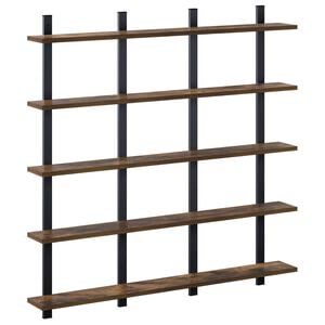 vidaXL &Rho;ά&phi;&iota; &Tau;&omicron;ί&chi;&omicron;&upsilon; &Kappa;&alpha;&pi;&nu;&iota;&sigma;&mu;έ&nu;&omicron; &Xi;ύ&lambda;&omicron; &Delta;&rho;&upsilon;ό&sigmaf; 102 x 13.5 x 102 cm