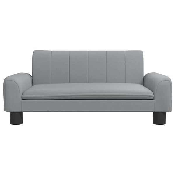 vidaXL Κρεβάτι Σκύλου Ανοιχτό Γκρι 70 x 45 x 30 εκ. Υφασμάτινο