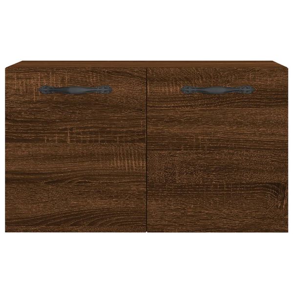 vidaXL Ντουλάπι Τοίχου Καφέ Δρυς 60x36,5x35 εκ. Επεξεργασμένο Ξύλο