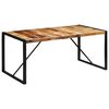 vidaXL Τραπεζαρία 175x90x76 εκ. από Μασίφ Ακατέργαστο Ξύλο Μάνγκο