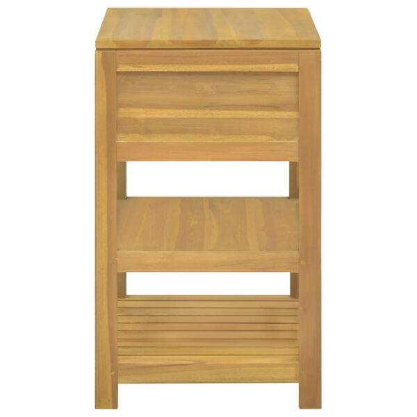 vidaXL Έπιπλο Μπάνιου 60 x 45 x 75 εκ. από Μασίφ Ξύλο Teak
