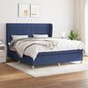 vidaXL &Kappa;&rho;&epsilon;&beta;ά&tau;&iota; Boxspring &mu;&epsilon; &Sigma;&tau;&rho;ώ&mu;&alpha; &Mu;&pi;&lambda;&epsilon; 160x200 &epsilon;&kappa;. &Upsilon;&phi;&alpha;&sigma;&mu;ά&tau;&iota;&nu;&omicron;