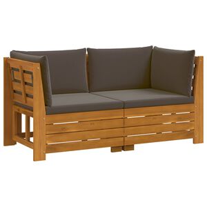 vidaXL &Sigma;&epsilon;&iota;&rho;ά &Kappa;&alpha;&nu;&alpha;&pi;έ &Epsilon;&xi;&omega;&tau;&epsilon;&rho;&iota;&kappa;&omicron;ύ 2 &Tau;&epsilon;&mu;ά&chi;&iota;&omicron; &Kappa;&alpha;&phi;έ &Sigma;&tau;&epsilon;&rho;&epsilon;ό &Xi;ύ&lambda;&omicron; &Alpha;&kappa;&alpha;&kappa;ί&alpha;&sigmaf;