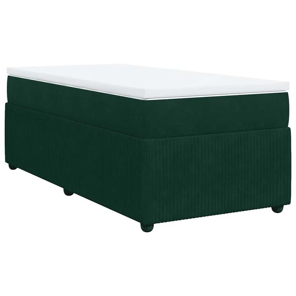 vidaXL &Kappa;&rho;&epsilon;&beta;ά&tau;&iota; Boxspring &mu;&epsilon; &Sigma;&tau;&rho;ώ&mu;&alpha; &Sigma;&kappa;&omicron;ύ&rho;&omicron; &Pi;&rho;ά&sigma;&iota;&nu;&omicron; 80x200 &epsilon;&kappa;. &Beta;&epsilon;&lambda;&omicron;ύ&delta;&iota;&nu;&omicron;