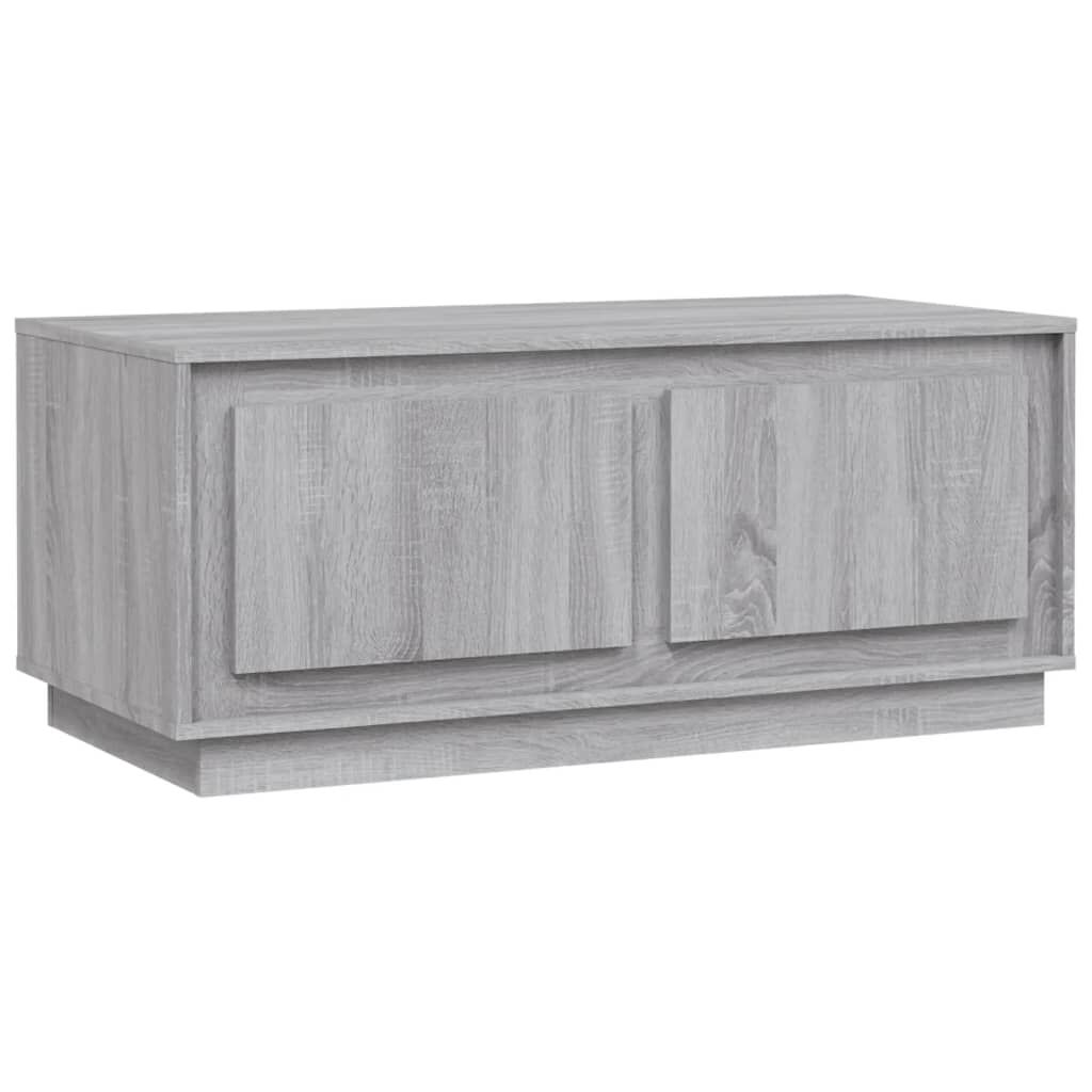vidaXL Τραπεζάκι Σαλονιού Γκρι Sonoma 102x50x44 εκ. Επεξεργασμένο Ξύλο