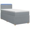 vidaXL &Kappa;&rho;&epsilon;&beta;ά&tau;&iota; Box Spring &mu;&epsilon; &Sigma;&tau;&rho;ώ&mu;&alpha; &kappa;&alpha;&iota; LED &Alpha;&nu;&omicron;&iota;&chi;&tau;ό &gamma;&kappa;&rho;&iota; 90 x 190 cm