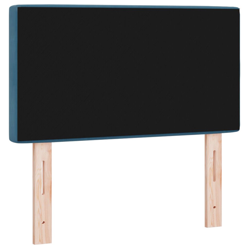κεφαλάρι vidaXL με κρύσταλλο, tufted, σκούρο μπλε, 80 εκ βελούδο