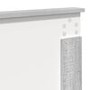 vidaXL Κρεβάτι Αποθήκης Γκρίζο Σονομα 150 x 200 cm Επεξεργασμένο ξύλο