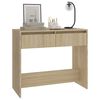 vidaXL Τραπέζι Κονσόλα Sonoma Δρυς 89x41x76,5 εκ. Επεξεργασμένο Ξύλο