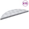 vidaXL &Sigma;&kappa;&alpha;&lambda;&omicron;&pi;ά&tau;&iota; &Eta;&mu;&iota;&sigma;έ&lambda;&eta;&nu;&omicron;&sigmaf; 15 pcs &Alpha;&sigma;&eta;&mu;ί 60 x 18 &epsilon;&kappa; &Alpha;&lambda;&omicron;&upsilon;&mu;ί&nu;&iota;&omicron;